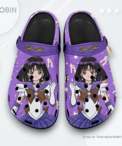 Sailor Saturn Crocs Shoes, Anime Gifts