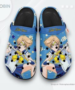 Sailor Uranus Crocs Shoes, Anime Gifts