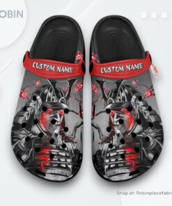 Samurai Japan Crocs Shoes, Anime Gifts