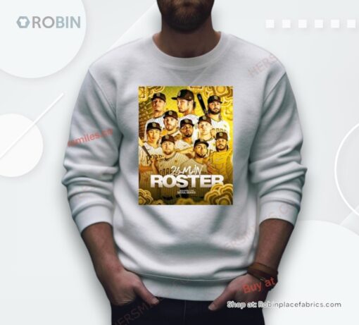 San Diego Padres The 26 Man Roster For The Seoul Series Is Set Shirt
