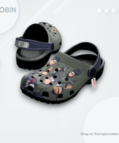 Sarutobi Asuma Crocs Shoes Pattern Style