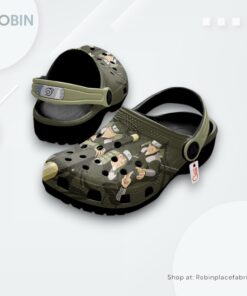 Sarutobi Hiruzen Crocs Shoes Pattern Style