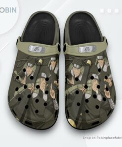 Sarutobi Hiruzen Crocs Shoes Pattern Style