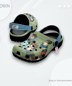 Sarutobi Konohamaru Crocs Shoes Pattern Style