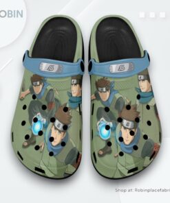 Sarutobi Konohamaru Crocs Shoes Pattern Style