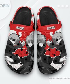 Sasori Crocs Shoes Manga Style Personalized