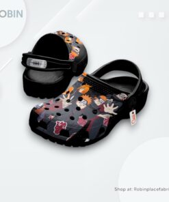 Sasori Crocs Shoes Pattern Style