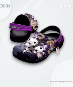 Satoru Gojo Crocs Shoes, Anime Gifts