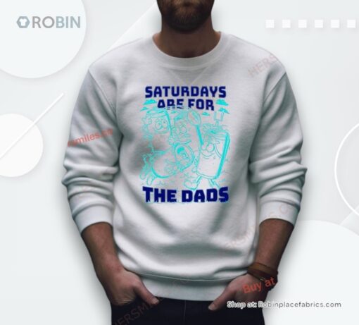 Saturdays Are For The Dads Football Shirt