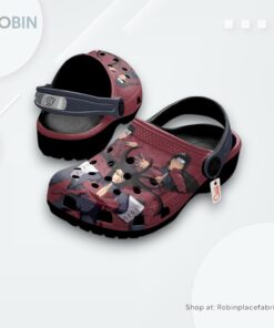 Senju Hashirama Crocs Shoes Pattern Style