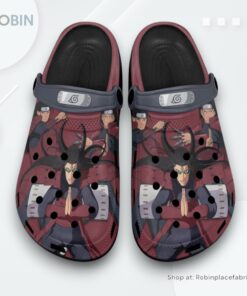 Senju Hashirama Crocs Shoes Pattern Style