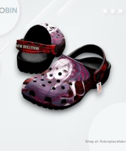 Shalltear Bloodfallen Crocs Shoes, Anime Gifts Shalltear Bloodfallen Crocs Shoes, Anime Gifts
