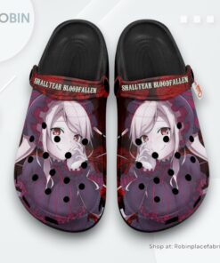 Shalltear Bloodfallen Crocs Shoes, Anime Gifts Shalltear Bloodfallen Crocs Shoes, Anime Gifts
