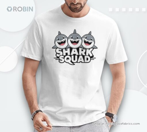 Shark Squad For Shark Lover Cool Shark Unisex Shirt