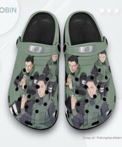 Shikamaru Nara Crocs Shoes Pattern Style, Shikamaru Gifts
