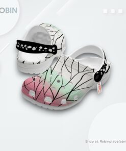 Shinobu Crocs Shoes Custom Cosplay Style