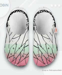 Shinobu Crocs Shoes Custom Cosplay Style