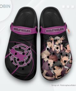 Shiratorizawa Crocs Shoes, Anime Gifts