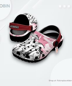 Shunsui Kyoraku Crocs Shoes Manga Style Personalized