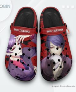 Shuu Tsukiyama Crocs Shoes, Anime Gifts