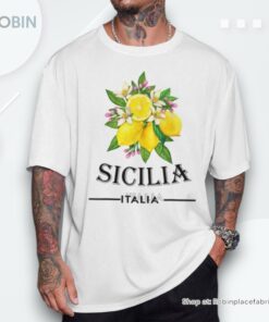 Sicily Italy Fresh Italian Lemons For Sicilians Unisex Shirt