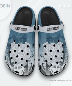 Silver Eagle Crocs Shoes, Anime Gifts