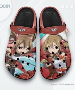 Silica Crocs Shoes, Anime Gifts