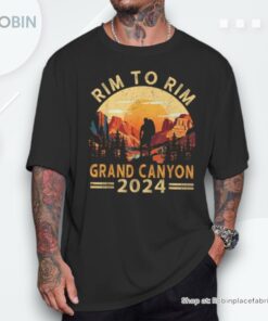 South Rim To North Rim Grand Canyon 2024 Hiking Unisex Shirt South Rim To North Rim Grand Canyon 2024 Hiking Unisex Shirt