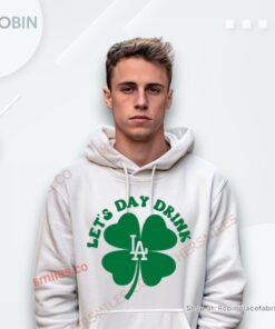 St Patricks Day Lets Day Drink Los Angeles Dodgers Baseball Shirt