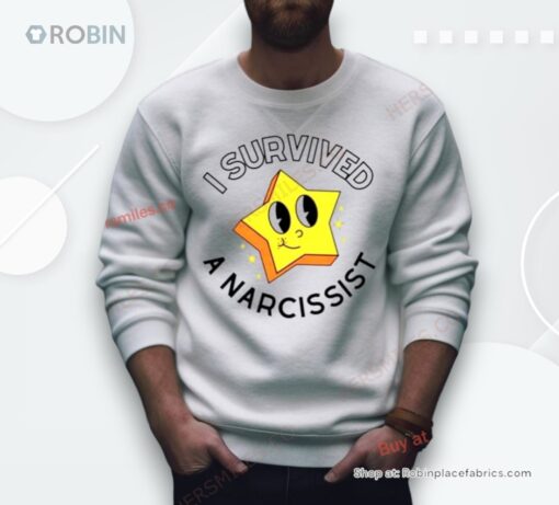 Star I Survived A Narcissist Shirt
