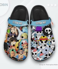 Straw Hat Pirates Crocs Shoes, Anime Gifts
