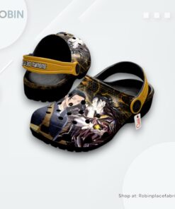 Suguru Geto Crocs Shoes, Anime Gifts Suguru Geto Crocs Shoes, Anime Gifts