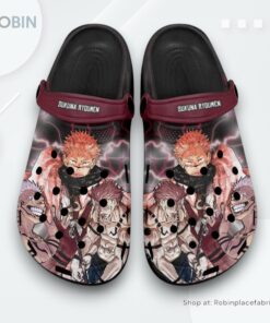 Sukuna Ryoumen Crocs Shoes, Anime Gifts