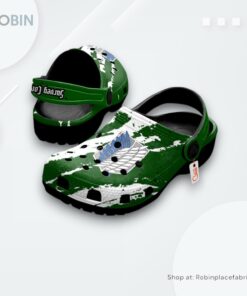 Survey Corps Green Crocs Shoes, Anime Gifts