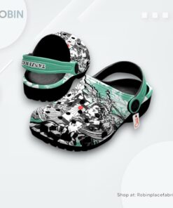 Tanjiro Crocs Shoes, Anime Gifts Manga Style, Demon Slayer Anime Team Gifts