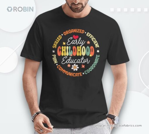 Teacher Early Childhood Educator Preschool Head Start Ece Unisex Shirt