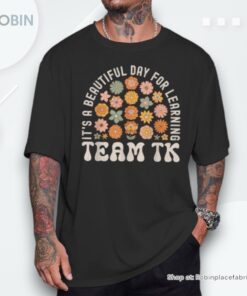 Team Tk Wildflower Retro Tk Teacher Daisy Kid Back To School Unisex Shirt