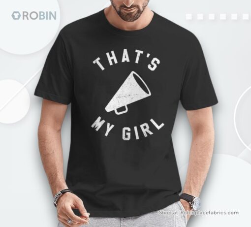 That’s My Girl Cheerleading Unisex Shirt