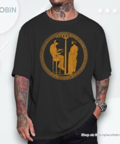 The Delphic Oracle King Aigeus In Front Of The Pythia Unisex Shirt