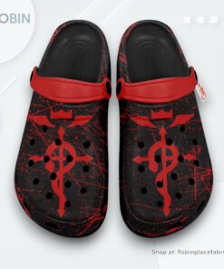 The Flamel Symbol Crocs Shoes, Anime Gifts