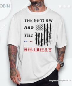 The Outlaw And The Hillbilly Vote Trump For President 2024 Unisex Shirt