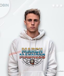 The Road To Phoenix 2024 Ncaa Men’s Basketball Tournament March Madness Shirt