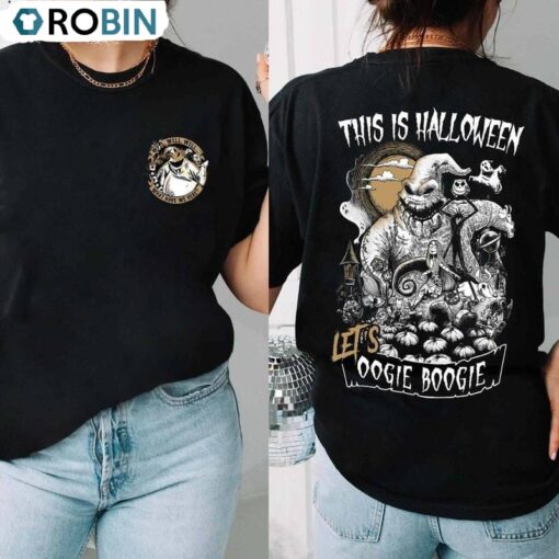 This Is Halloween Let’s Oogie Boogie Colors Short Sleeve , Oogie Boogie Unisex Shirt, Hoodie, Sweatshirt