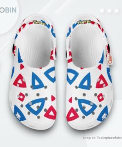 Togepi Crocs Shoes Pattern Style, Pokemon Footwear Togepi Crocs Shoes Pattern Style, Pokemon Footwear