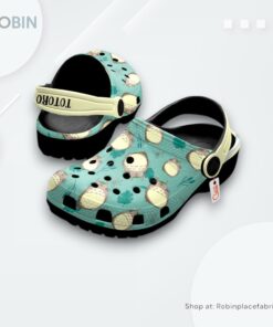 Totoro Crocs Shoes Pattern Style