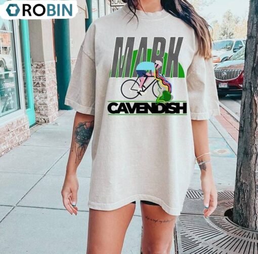 Tour De France Shirt, Mark Cavendish Crewneck Long Sleeve