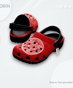 Transmutation Circle Symbol Crocs Shoes, Anime Gifts