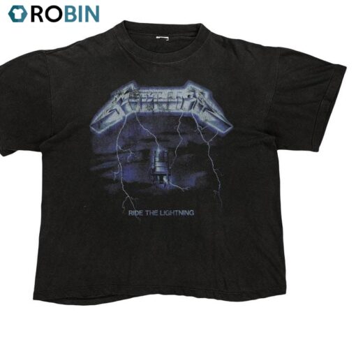 Trendy Metallica 72 Seasons Shirt, Vintage Metallica Ride The Lightning Long Sleeve Sweater