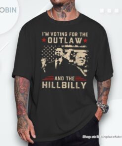 Trump 2024 Flag Outlaw Hillbilly Jdvance 2024 Donald Trump Unisex Shirt