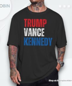 Trump Vance Kennedy Presidential Campaign Flag Usa 2024 Unisex Shirt